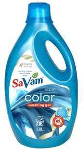 Гель для стирки SaVam Color 5,8л фото