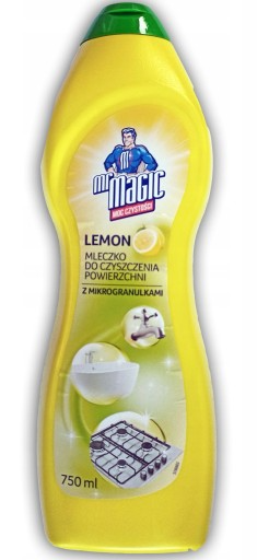 Молочко для очистки поверхности с микрогранулами Mr Magic Lemon 750 мл фото