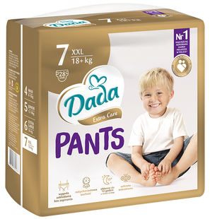 Підгузки-трусики Дада Dada Extra Care Pants 7 XXL (18+ кг), 28 шт фото