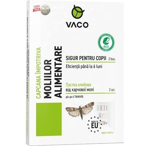 Пастка клейова від харчової молі VACO ECO 2шт фото