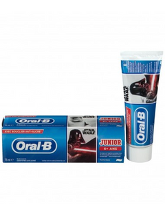 Зубна паста для дітей Oral-B Junior Luxe Glamorous White Toothpaste 75 ml фото