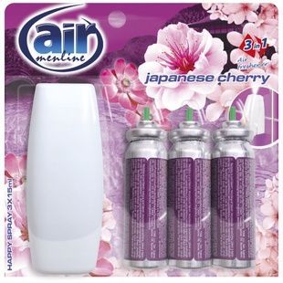 Освіжувач повітря AIR menline Japanese cherry 3*15мл фото