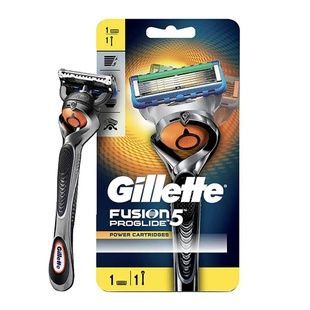 Станок з 1 змінною касетою і підставкою Gillette Fusion Proglide Power Cartridges фото