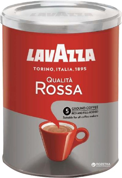 Кофе молотый Lavazza Qualita Rossa 250 г фото