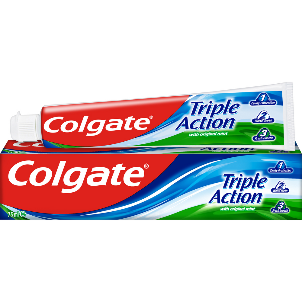 Зубна паста Colgate Потрійна Дія 75 мл фото