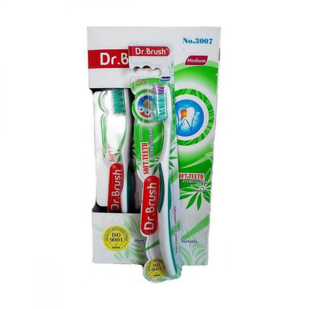 Зубна щітка Dr. Brush 3007 Medium Soft Teeth 1 од. фото