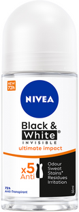 Антиперспирант NIVEA Черное и Белое Невидимый: Ultimate Impact 50 мл фото