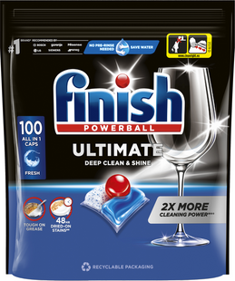 Таблетки для посудомийних машин Finish Ultimate All in 1 100 шт фото