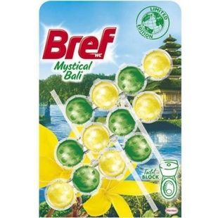 Туалетный блок для унитаза Bref Mystical Bali Волшебный Бали, 3x50 г фото