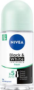 Антиперспирант NIVEA Черное и Белое Невидимый: Свежий 50 мл фото