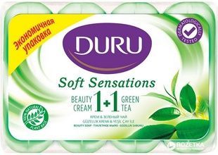 Мыло Duru Soft Sensations Зеленый чай 4 x 90 г фото