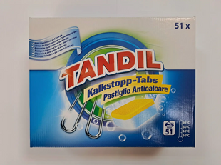 Таблетки проти накипу Tandil Kalkstopp-tabs 51 шт фото