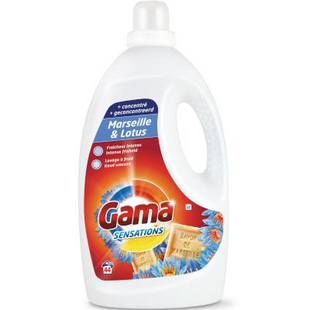Гель для стирки Gama Sensations Marseille & Lotus 2.2 л фото