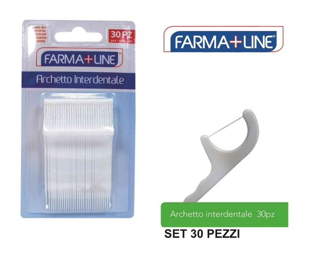 Зубна нитка Farma +Line  30шт фото