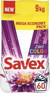Пральний порошок Savex 2in1 Color 9 кг фото