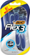 Набір бритв без змінних катриджів BIC Flex 3 6+2 шт  фото 1
