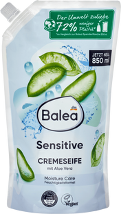 Крем-мило Balea Sensitive Refill, 850 мл фото