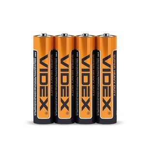 Батарейка солевая Videx R03P AAA минипальчик 4 шт фото