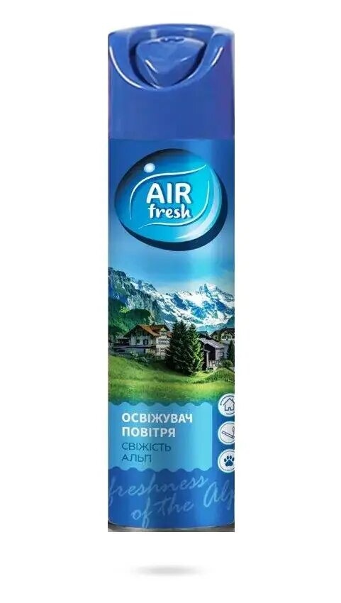 Освежитель воздуха Air fresh Свежесть Альп 300 мл фото