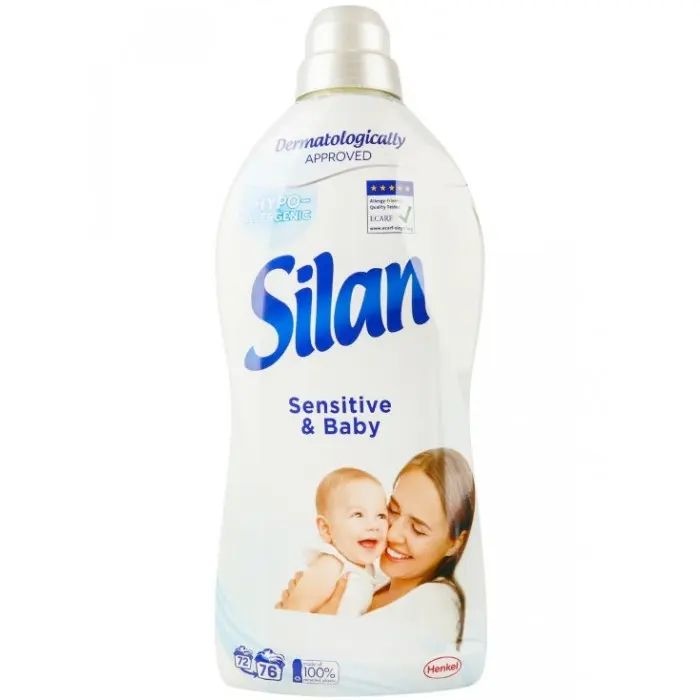 Ополаскиватель-кондиционер для белья Silan Sensitive & Baby, 1672 мл фото