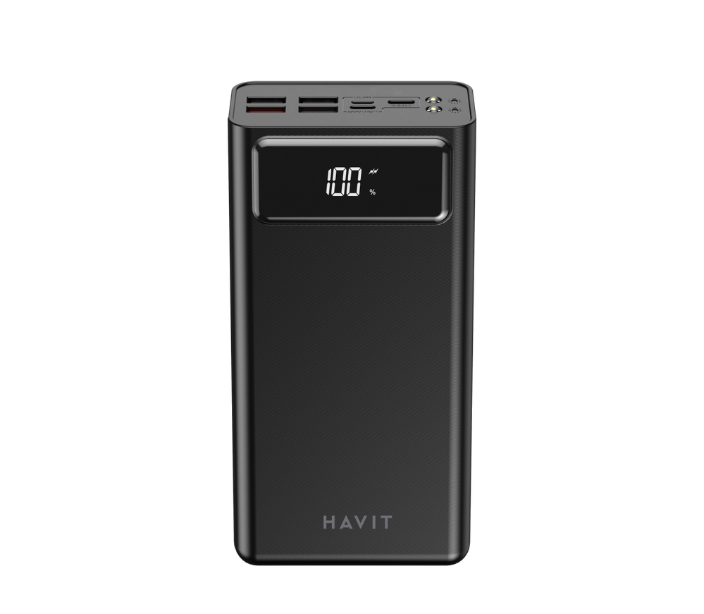 Повербанк 40000mAh HAVIT HV-PB56 Black QC+PD фото