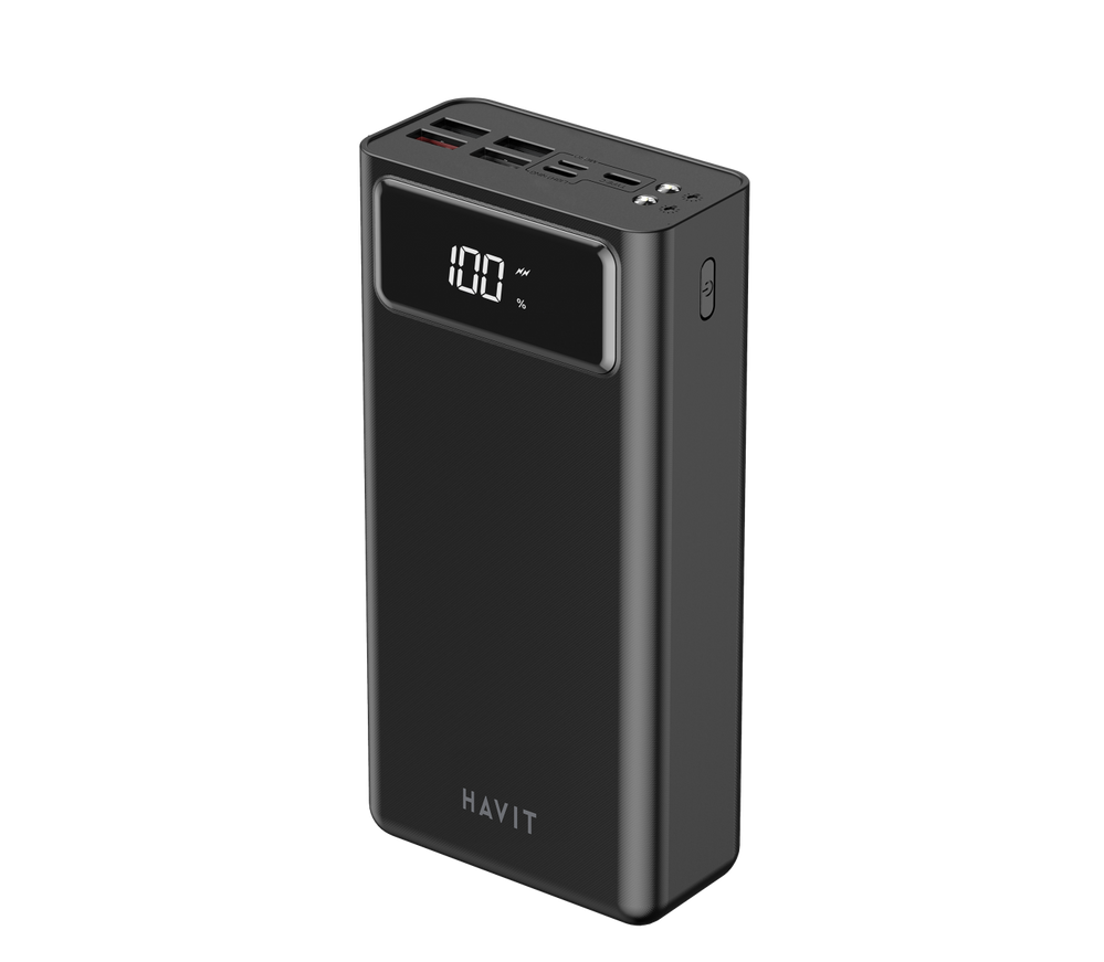 Повербанк 40000mAh HAVIT HV-PB56 Black QC+PD фото