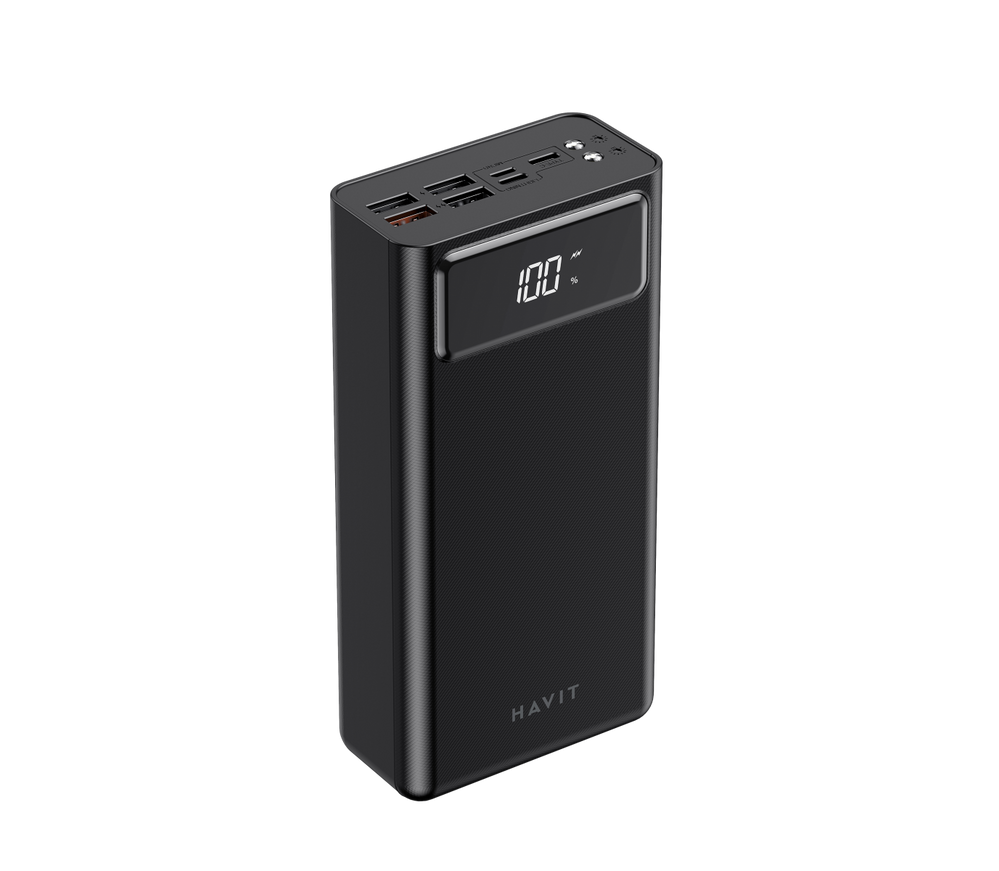 Повербанк 40000mAh HAVIT HV-PB56 Black QC+PD фото