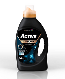 Гель для прання Active Pro Black для чорних та темних речей 1,5&nbsp;л фото