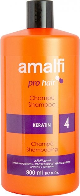 Шампунь Amalfi Keratin 900 мл фото