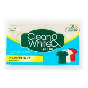 Мило господарське Duru Clean&White Універсальне 120 г фото
