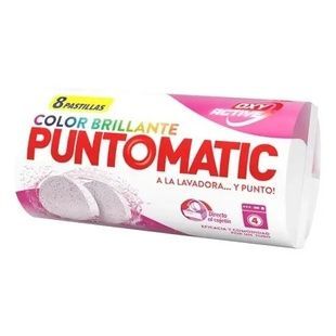 Таблетка-порошок для прання кольорового одягу PUNTOMATIC Color Brillante 8шт фото