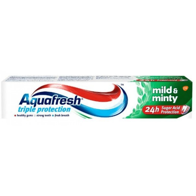 Зубна паста Аquafresh Mild & Minty 100 мл фото