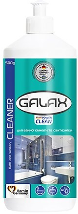 Засіб для миття ванн та сантехніки Galax das Power Clean ЗАПАСКА 500мл фото