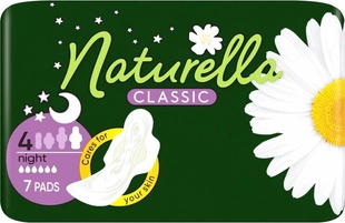 Гігієнічні прокладки Naturella Classic Night 7 шт фото