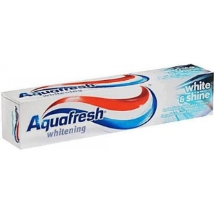 Зубна паста Aquafresh white & shine, 100 мл фото