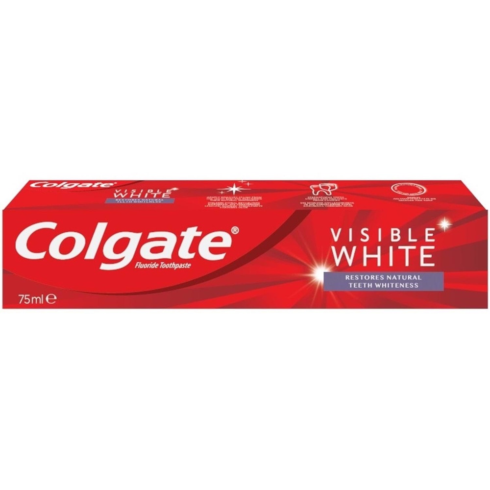 Зубная паста Colgate Visible White 75 мл фото