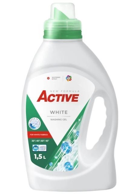 Гель для стирки Active White для белых вещей 1,5&nbsp;л фото