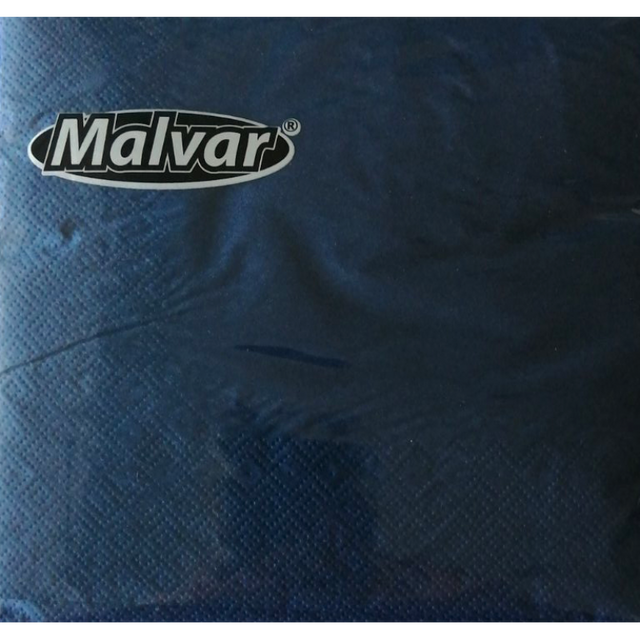 Серветка Malvar Синя 30*30 см 2-ох шарові 40 шт фото
