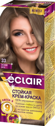 Крем-фарба для волосся ECLAIR Omega-9 №3.3 Лісовий горіх фото