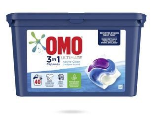 Капсулы для стирки Omo 3in1 Active Clean Ultimate 40 шт фото