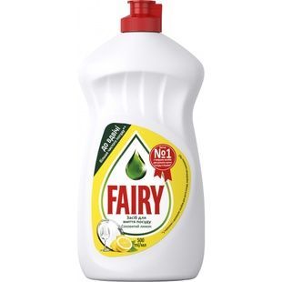 Гельдля мытья посуды Fairy c лимоном, 0.5л фото