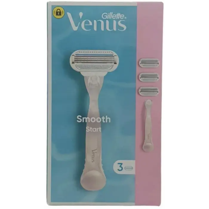 Станок для гоління Venus Smooth Start + змінні картриджі 3 шт фото