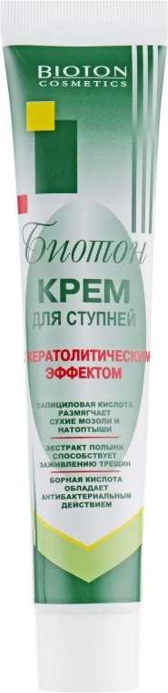 Крем для ступней Bioton Cosmetics с кератолическим эффектом 44 мл фото