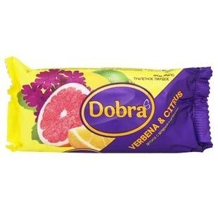 DOBRA детское крем-мыло 140г Вербена и цитрус фото