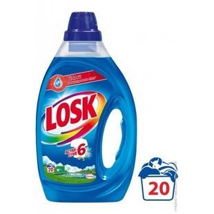 Жидкое средство концентрат для стирки Losk Горное Озеро 1,00 л фото