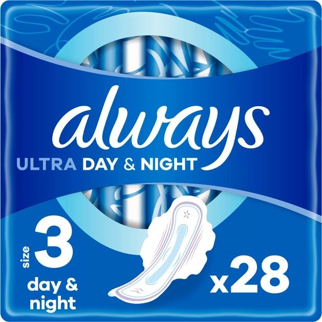 Гігієнічні прокладки Always Ultra Day&Night 28 шт фото