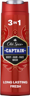 Гель для душа и шампунь Old Spice Captain 3-в-1 400 мл фото