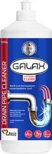 Засіб для прочищення каналізаційних труб "Galax das PowerClean" 1л фото