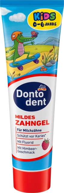 Зубна паста DONTODENT "Kids" дитяча до 6 років, 100 мл фото