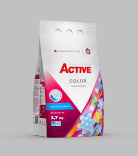 Пральний порошок Active Color Powder для кольорових речей  2,7 кг (36 циклів) фото